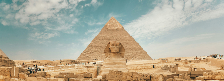 Egypt pyramid sphinx photo.
